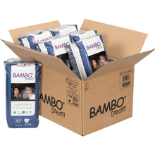 Carregar imagem no visualizador da galeria, Fraldas Cueca Noturnas Unissexo Bambo Dreamy 15 a 35 kg (4 a 7 anos) - 60 unidades
