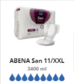 Carregar imagem no visualizador da galeria, Penso Anatómico Abena San Premium 11 - 21 Unidades