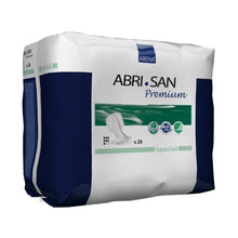 Carregar imagem no visualizador da galeria, Penso Anatómico Abena Abri-San Premium Special - Incontinência Fecal - 28 Unidades