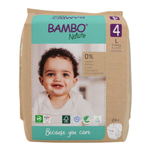 Carregar imagem no visualizador da galeria, Fraldas Bambo Nature 4 L 7-14Kg - 24 unidades