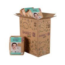Charger l'image dans la galerie, Nature Bambou Fraldas 4L 7-14Kg - 144 unités