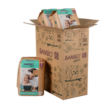 Carregar imagem no visualizador da galeria, Fraldas Bambo Nature 6 XXL 16Kg+ - 120 unidades
