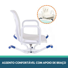 Carregar imagem no visualizador da galeria, Cadeira de Banho Giratória de 360º
