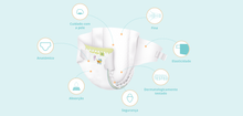 Carregar imagem no visualizador da galeria, Fraldas Nunex Premium Care Tamanho 2 (3-6Kg) - 30 unidades