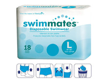 Carregar imagem no visualizador da galeria, Fraldas Cuecas SwimMates - Tamanho L - 18 Unidades - Piscina, Hidroterapia, etc