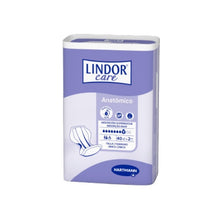 Carregar imagem no visualizador da galeria, Pensos Lindor Care Anatómicos Noite Super Absorção Maxi - 40 Unidades