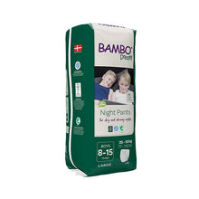 Carregar imagem no visualizador da galeria, Fraldas Cueca Noturnas Menino Bambo Dreamy 35 a 50 kg (8 a 15 anos) - 10 unidades