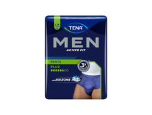 Charger l'image dans la galerie, Couches Tena Men Active Fit Underpants Plus L/XL - 8 unités