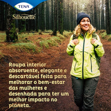 Charger l'image dans la galerie, Tena Silhouette Couches taille haute crème Plus L - 8 unités