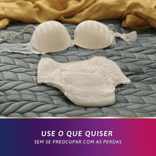 Charger l'image dans la galerie, Tena Silhouette Couches Taille Haute Slip Crème Plus M - 9 Unités