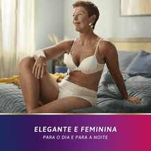 Charger l'image dans la galerie, Tena Silhouette Couches Taille Haute Slip Crème Plus M - 9 Unités