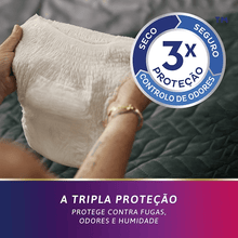 Charger l'image dans la galerie, Tena Silhouette Couches Taille Haute Slip Crème Plus M - 9 Unités