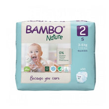 Carregar imagem no visualizador da galeria, Fraldas Bambo Nature 2 S 3-6Kg - 30 unidades