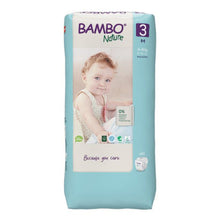 Carregar imagem no visualizador da galeria, Fraldas Bambo Nature 3 M 4-8Kg - 156 unidades