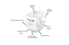 Charger l'image dans la galerie, Nature Bambou Fraldas 4L 7-14Kg - 144 unités