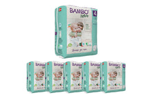 Carregar imagem no visualizador da galeria, Fraldas Bambo Nature 4 L 7-14Kg - 144 unidades