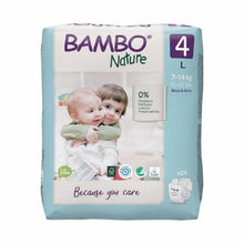 Carregar imagem no visualizador da galeria, Fraldas Bambo Nature 4 L 7-14Kg - 24 unidades
