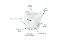 Carregar imagem no visualizador da galeria, Fraldas Cueca Bambo Nature 5 XL 12-18Kg - 95 unidades