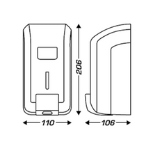 Carregar imagem no visualizador da galeria, Dispensador de Álcool Gel de Parede 800 mL