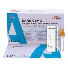 Carregar imagem no visualizador da galeria, Testes Rápidos COVID-19 Antigénio (Zaragatoa) - Alltest - 5 unidades