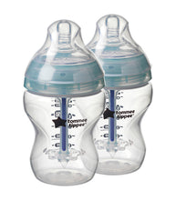 Carregar imagem no visualizador da galeria, Tommee Tippee - Biberão Anti-cólicas Avançado 260ml, pack de 2 unidades