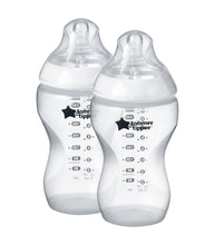 Carregar imagem no visualizador da galeria, Tommee Tippee Closer to Nature - Biberão 340ml, pack de 2 unidades