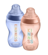 Carregar imagem no visualizador da galeria, Tommee Tippee Closer to Nature - Biberão 340ml, pack de 2 unidades (Coleção Kindness)
