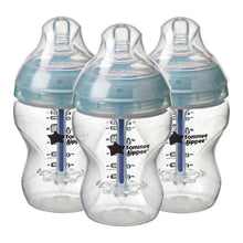 Carregar imagem no visualizador da galeria, Tommee Tippee - Biberão Anti-cólicas Avançado 260ml, pack de 3 unidades