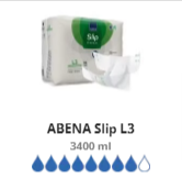 Fraldas Abena Slip Premium L3 - 20 Unidades