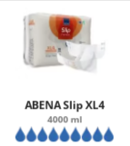 Fraldas Abena Slip Premium XL4 - 12 Unidades