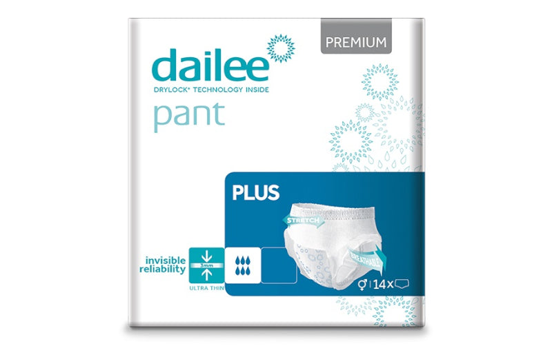 Fraldas Cuecas Dailee Pant Premium Plus XL - 14 Unidades