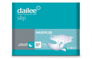 Fraldas Dailee Slip Performer Maxi Plus XXL - 28 Unidades