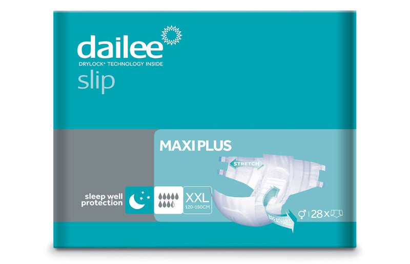 Fraldas Dailee Slip Performer Maxi Plus XXL - 28 Unidades