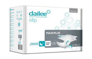 Fraldas Dailee Slip Premium Maxi Plus L/XL - 30 Unidades