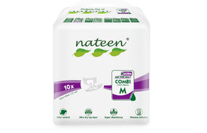 Nateen Combi X-Ultra Diapers - Size M - 10 Units