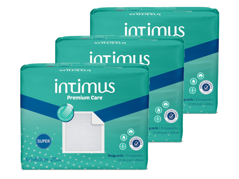 Resguardos Intimus Super 60x60 - 75 Unidades
