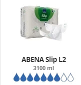 Adult Diapers Abena Slip Premium L2 - 22 Units