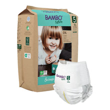 Charger l'image dans la galerie, Couches Sous-vêtements Bambo Nature 5 XL 12-18Kg - 19 unités
