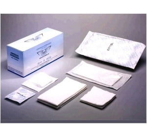 Sterile gauze pads ADA 10x20cm 8 layers 17 threads/cm2 - 5 Units