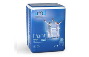 Fraldas Cuecas AMD Pant Normal - Tamanho L - 14 unidades