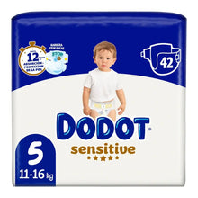 Carregar imagem no visualizador da galeria, Fraldas Dodot Sensitive T5 (11 a 16kg) – 42 Unidades
