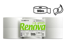 Load image into Gallery viewer, Jumbo Toilet Paper Renova Green Double Sheet (12 Rolls x 90m)
