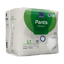 Carregar imagem no visualizador da galeria, Fraldas Cuecas Abena Pants Premium L1 - 15 Unidades
