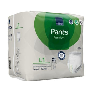 Fraldas Cuecas Abena Pants Premium L1 - 15 Unidades