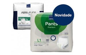 Fraldas Cuecas Abena Pants Premium L1 - 15 Unidades
