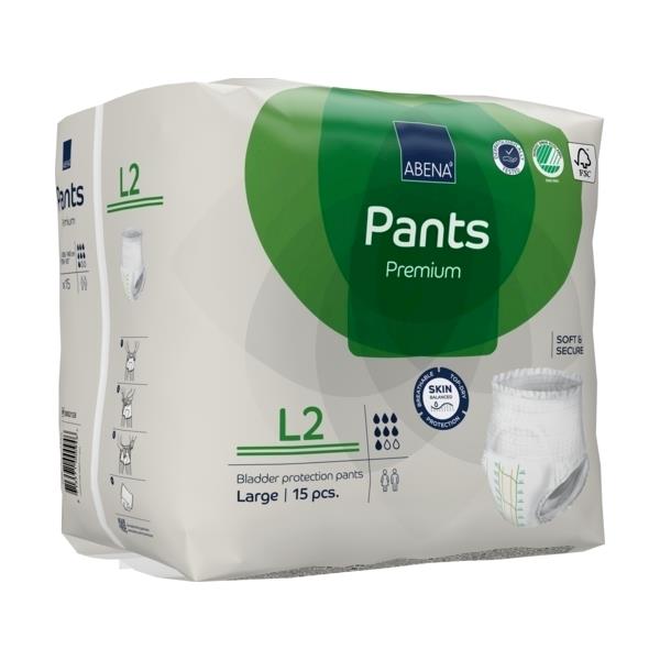 Ropa Interior Abena Pants Premium L2 - 15 Unidades