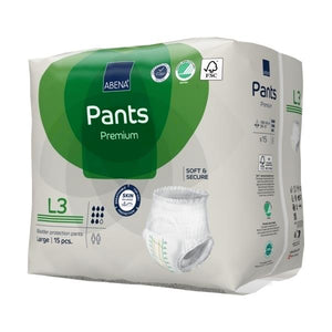 Fraldas Cuecas Abena Pants Premium L3 - 15 Unidades