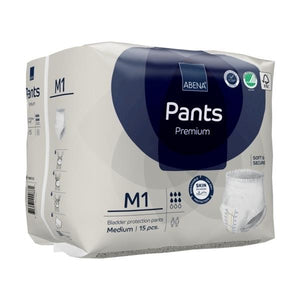 Fraldas Cuecas Abena Pants Premium M1 - 15 Unidades