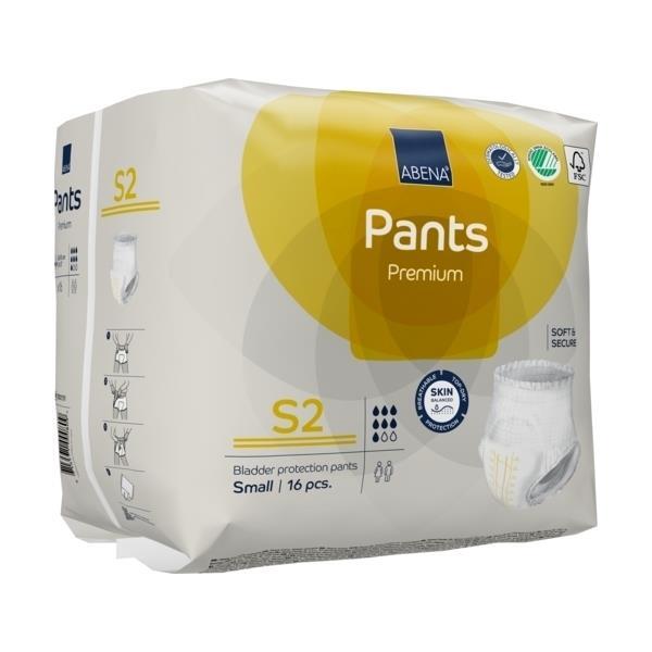 Ropa Interior Abena Pants Premium S2 - 16 Unidades