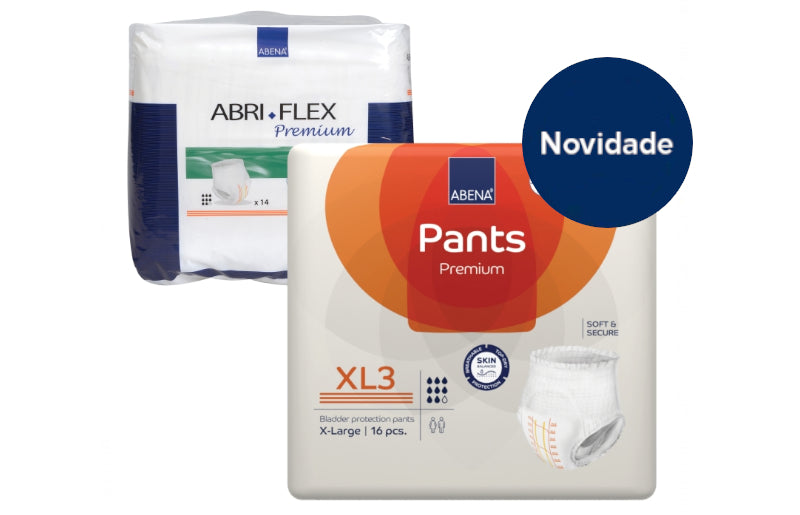 Fraldas Cuecas Abena Pants Premium XL3 - 16 Unidades